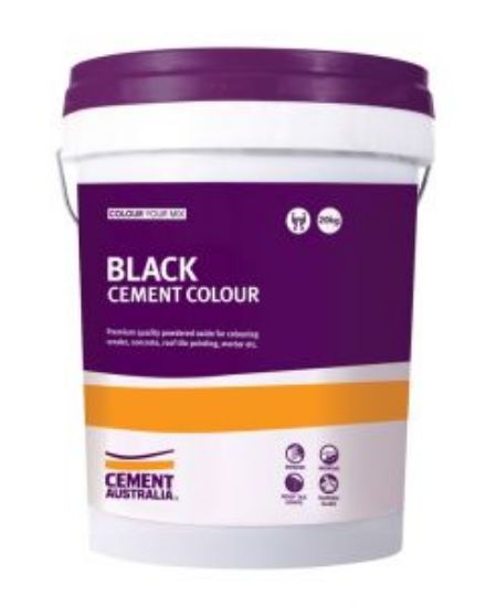 Picture of Black Oxide Cement Colour 20kg Pail