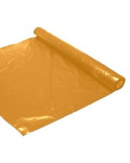 Picture of Orange Plastic Concrete Underlay Heavy Duty - 200µm, Printed