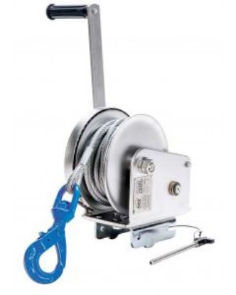 Picture of Stainless Steel Hand Brake Material Rated Winch 18m Stainless Steel