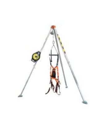 Picture of Confined Space Entry Kit - 3 Way Winch System 7ft (15m SWL 100Kg)
