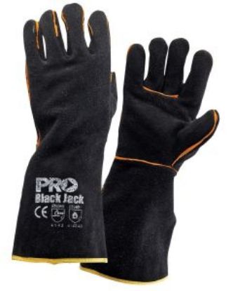 Picture of Welder Gloves Pro Choice Black Jacks