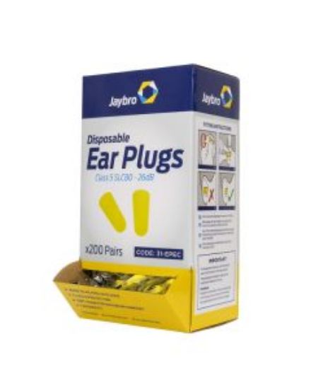Picture of Disposable Ear Plugs - Tapered, 200 Pairs