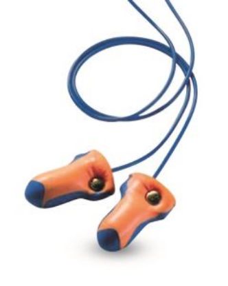 Picture of Laser-Trak Disposable Detectable Foam Ear Plugs, Box of 100