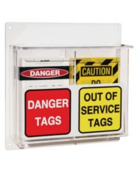 Picture of LOTO Wall Mount Tag Station - 250mm x 250mm