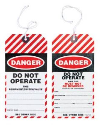 Picture of Safety Tag - Safety Tag Danger 100/Pack