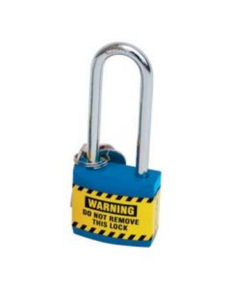 Picture of Safety Padlocks - Lightweight Blue Isolation Lock