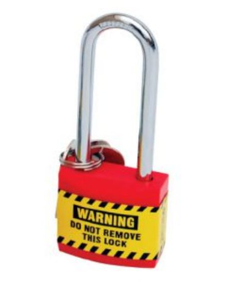 Picture of Safety Padlocks - Lightweight Red Isolation Lock