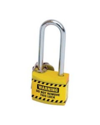 Picture of Safety Padlocks - Lightweight Yellow Isolation Lock