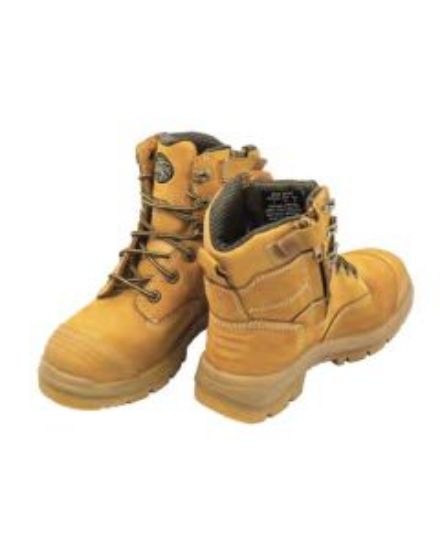 Picture of Lace Up Mid Cut Boot - Oliver Men Wheat Size 11.5