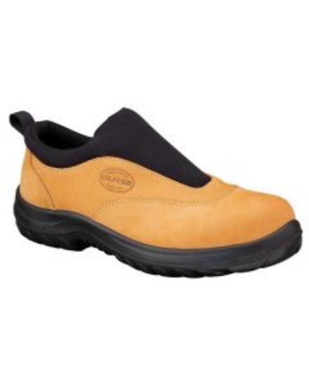 Picture of Oliver Slip On Sport Wheat Nubuck Safety Shoe