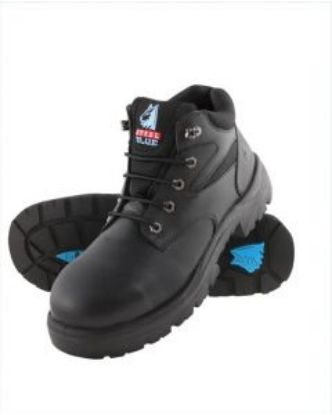 Picture of Steel Blue Whyalla Mid Cut Lace Up Hiker Safety Boot Padded Collar
