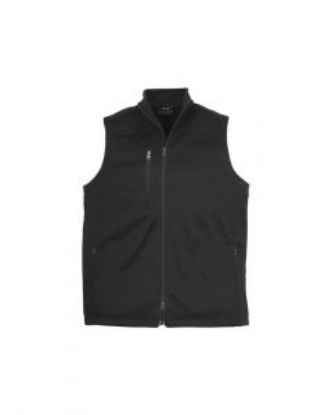 Picture of Mens Plain Soft Shell Vest