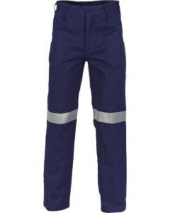 Picture of Cotton Drill Trousers W/Reflective Tape