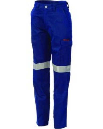 Picture of Ladies Taped Cotton Drill Cargo Pants