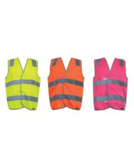 Picture of Safety Vest Hi-vis Day / Night Taped, Hoop Pattern