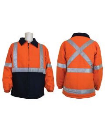 Picture of Hi-Vis Rail Taped Bluey Jacket