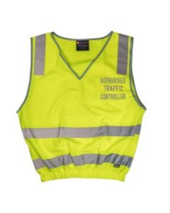 Picture of Hi-Vis Reflective Day/Night NSW Authorised Traffic Controller Vest