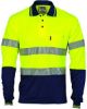 Picture of DNC Long Sleeve Hi-vis Cotton Back Day/Night Polo Shirt