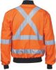 Picture of Hi Vis D/N Cotton Bomber Jacket "x" Back & Additional Tape