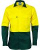 Picture of Long Sleeve Cool Breeze Hi Vis Two Tone Drill Shirt