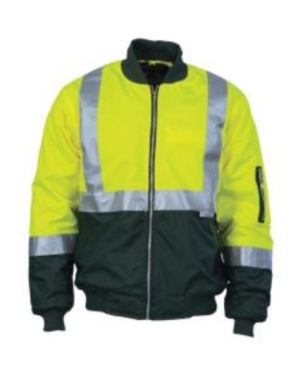 Picture of Flying Jacket Hi Vis 50/50 W/Ref. Tape