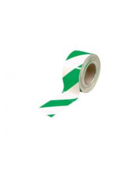 Picture of Standard Duty Barrier Tape Green/White