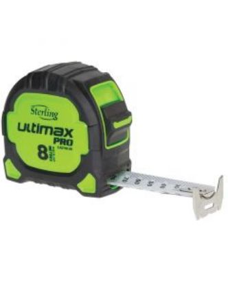 Picture of Ultimax Pro Tape Measure Easy Read 8M