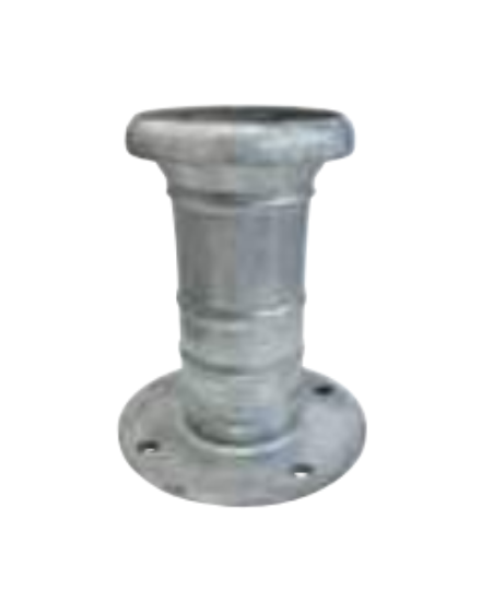 Picture of 4" (100mm) Galvanised Female Bauer To Flange