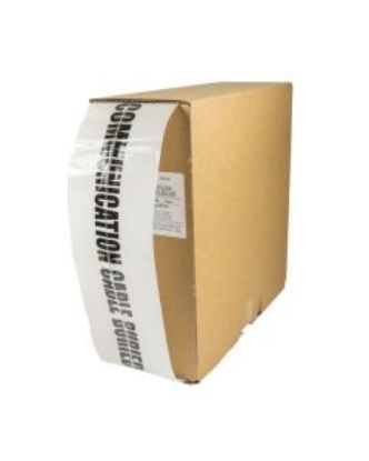 Picture of Mains Marker Tape Detectable White (Communication Main)