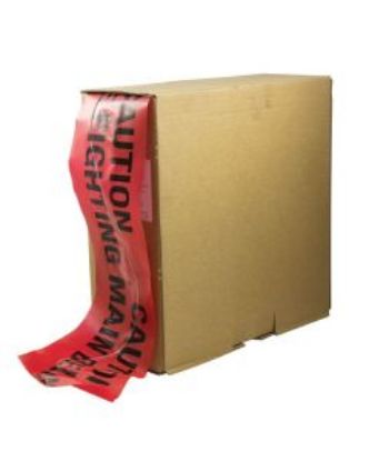 Picture of Mains Marker Tape Detectable Red (Firefighting Main)