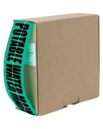 Picture of Mains Marker Tape Detectable Green (Potable Water Main)