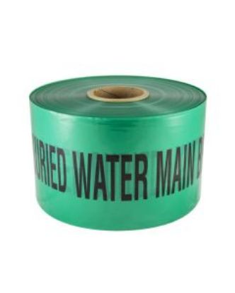 Picture of Mains Marker Tape Non-Detectable Green (Water Main) 