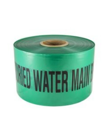 Picture of Mains Marker Tape Non-Detectable Green (Water Main) 