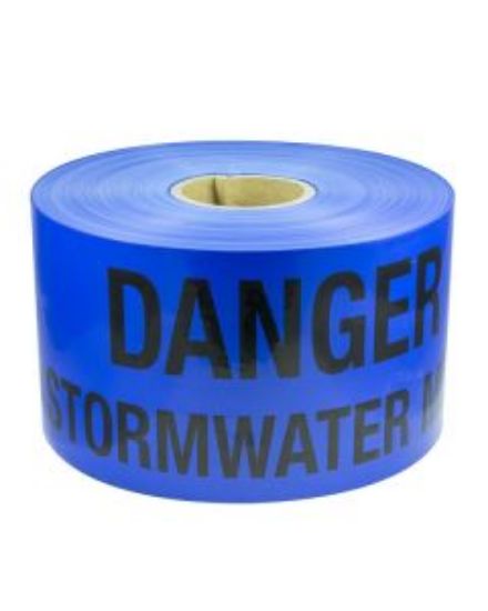 Picture of Mains Marker Tape Non-Detectable Blue (Stormwater Main)