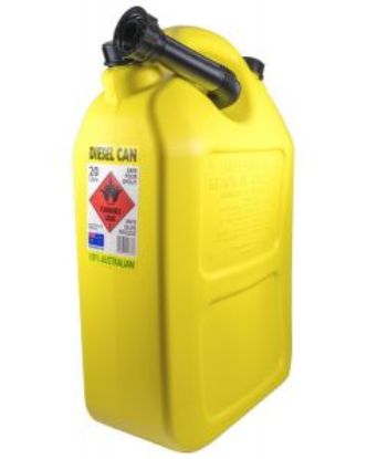 Picture of Fuel Container - 20L Poly Yellow