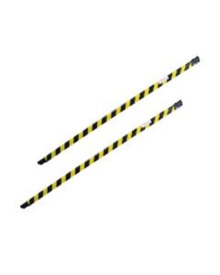 Picture of Tiger Tails 2.5m Black Yellow Stripe