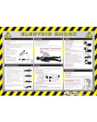 Picture of Sign Poster - Electric Shock 600 x 320mm