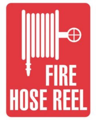 Picture of Fire Sign - Fire Hose Reel 600 x 450mm Poly