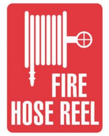 Picture of Fire Sign - Fire Hose Reel 225 x 300 mm Poly
