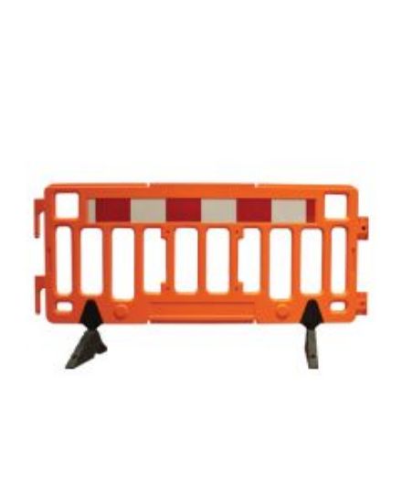 Yalanji Supplies. Work Zone Folding Pedestrian Crowd Control Barrier