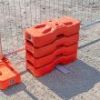 Picture of Custom Temporary Fence Brace for Extra Bases or Feet