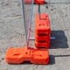 Picture of Custom Temporary Fence Brace for Extra Bases or Feet