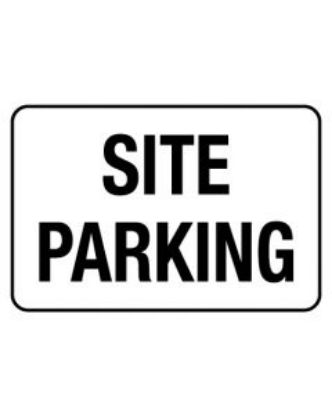 Picture of Information Sign - Site Parking 600 x 450mm Poly