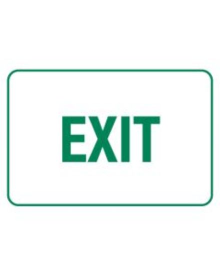 Picture of Information Sign - Exit 600 x 450mm Metal