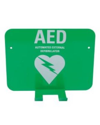Picture of AED Wall Bracket with Signage for Defibrillator