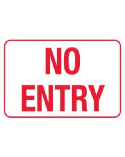 Picture of Information Sign - No Exit 600 x 450mm Metal