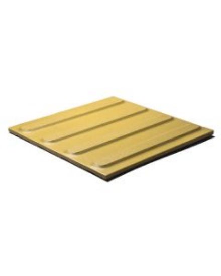 Picture of Yellow Porcelain Directional TGSI Tactile Constructile 300mm x 300mm