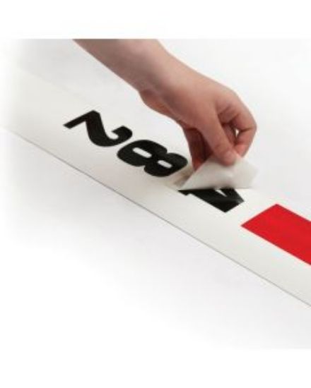 Picture of Vinyl Number Sticker Set 0-9 Black 75mm 