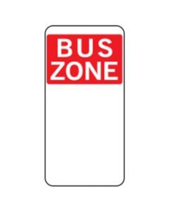 Picture of Parking Sign - Bus Zone Sign