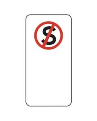 Picture of NO STANDING SIGN - Parking Signs 225 x 450mm